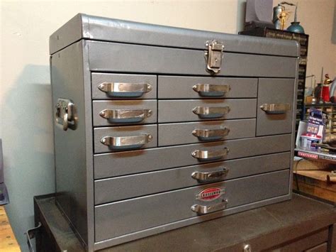 old metal tool box restoration|vintage craftsman tool box restoration.